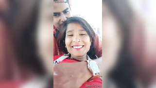 Handsome young man paws Indian's perfect boobs through red dress | XXX Video on AllSex.XXX