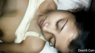 Boy wants to be Desi whore's BF so he fools around with XXX lover