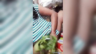 Indian aunty pleases herself with self-made XXX toy out of vegetable | XXX Video on AllSex.XXX