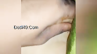 XXX online lover actively touches unshaved muff in close-up video | XXX Video on AllSex.XXX