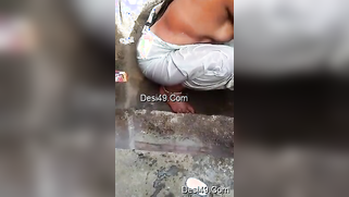 Amateur sex actress with massive tits takes shower in Indian tradition | XXX Video on AllSex.XXX