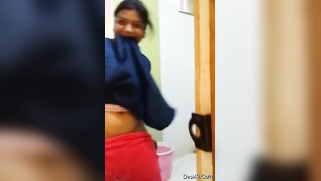 Indian can't wait to go to toilet and pisses on floor in XXX clip | XXX Video on AllSex.XXX