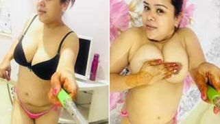 Sex show of Desi mom who shows saggy breasts and beautiful belly | XXX Video on AllSex.XXX