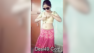 Small-tittied Indian webcam slut with sunglasses deletes top and skirt | XXX Video on AllSex.XXX