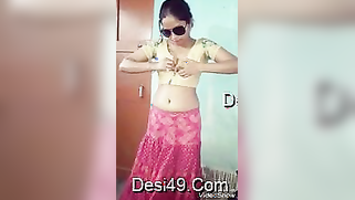 Small-tittied Indian webcam slut with sunglasses deletes top and skirt | XXX Video on AllSex.XXX