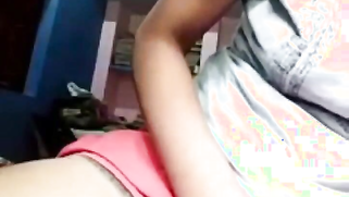 Skinny Desi girl ineptly masturbates pussy without trying to look sexy | XXX Video on AllSex.XXX