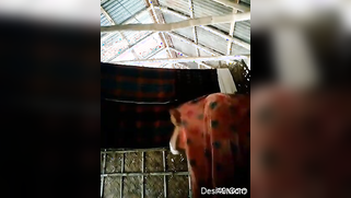 Tempting Desi mom flashes saggy tits and gets dressed in the barn | XXX Video on AllSex.XXX