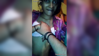 Desi sex model gets prepared for work but sex-addicted guy wants boobs | XXX Video on AllSex.XXX