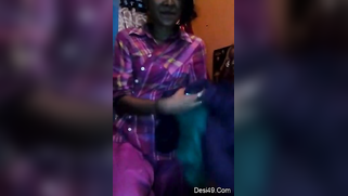 Desi sex model gets prepared for work but sex-addicted guy wants boobs | XXX Video on AllSex.XXX