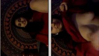 Sultry Desi coed revenges on boyfriend flaunting her tits worldwide | XXX Video on AllSex.XXX