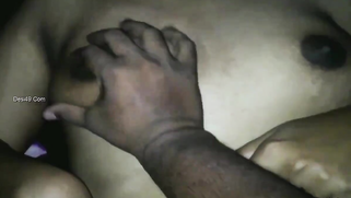 Mom lies in bed but boyfriend can't stop touching boobs in sex video | XXX Video on AllSex.XXX