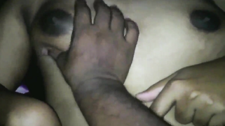 Mom lies in bed but boyfriend can't stop touching boobs in sex video | XXX Video on AllSex.XXX