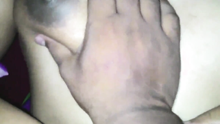 Mom lies in bed but boyfriend can't stop touching boobs in sex video | XXX Video on AllSex.XXX