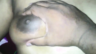 Mom lies in bed but boyfriend can't stop touching boobs in sex video | XXX Video on AllSex.XXX