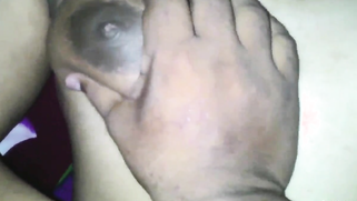 Mom lies in bed but boyfriend can't stop touching boobs in sex video | XXX Video on AllSex.XXX