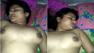 Young Desi woman wants to sleep but man comes to her at night for sex | XXX Video on AllSex.XXX