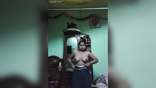 Desi mom takes sari off and does the same with rest of clothing items | XXX Video on AllSex.XXX