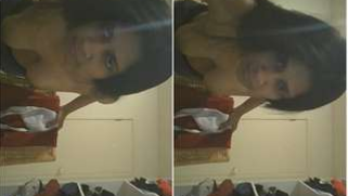 Desi girl comes home and gets naked but then fins the hidden camera | XXX Video on AllSex.XXX