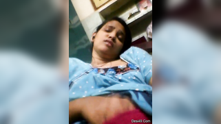 Desi whore puts hand in red panties and masturbates making XXX sounds | XXX Video on AllSex.XXX