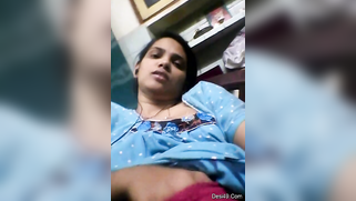 Desi whore puts hand in red panties and masturbates making XXX sounds | XXX Video on AllSex.XXX