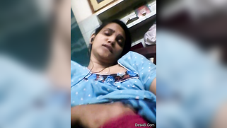 Desi whore puts hand in red panties and masturbates making XXX sounds | XXX Video on AllSex.XXX