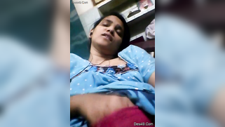 Desi whore puts hand in red panties and masturbates making XXX sounds | XXX Video on AllSex.XXX