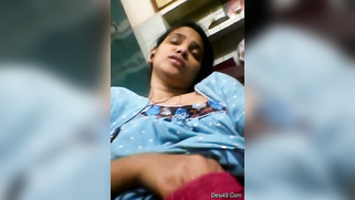 Desi whore puts hand in red panties and masturbates making XXX sounds | XXX Video on AllSex.XXX