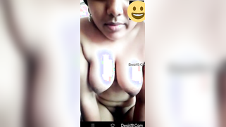 Flirtatious Indian aunty flaunts titties and spreads butt at home | XXX Video on AllSex.XXX