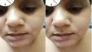 Provoking Desi mom with pierced nostril parades fat cunt close-up | XXX Video on AllSex.XXX