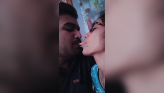 Fleshy Desi girl publicizes kissing skills for purpose of selling