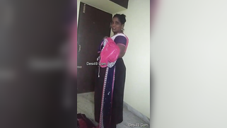 Man behind camera films sex video of Desi mom who puts the sari on
