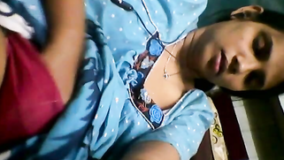 Indian babe films XXX video of herself masturbating twat under panties | XXX Video on AllSex.XXX