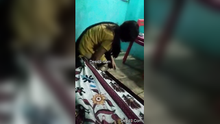 Guy films tiny Desi stepsister tries to get dressed in her bedroom | XXX Video on AllSex.XXX