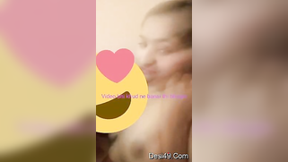 Teen Indian lies in bed and films anonymous guy who licks her nipples | XXX Video on AllSex.XXX