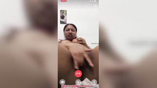 Spontaneous striptease and masturbation by Desi mom ends with orgasm