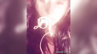 Solo XXX show Desi minx who boasts about body and masturbates with toy | XXX Video on AllSex.XXX