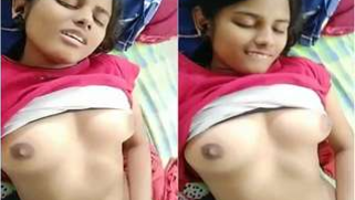 Brunette Indian mom touches her own wet peach making faces in pleasure | XXX Video on AllSex.XXX