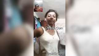 Video of Indian mom who tries to make online friend cum with boobs | XXX Video on AllSex.XXX