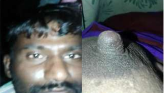 Desi housewife bares nipple but mustachioed guy licks it in XXX video