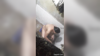 Perv with dirty XXX mind films the Desi aunty washing the body | XXX Video on AllSex.XXX