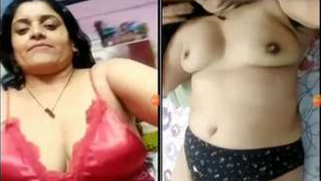XXX video of the naughty Desi aunty with beautiful natural breasts | XXX Video on AllSex.XXX