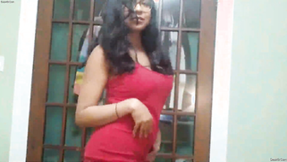 Solo XXX video of the Indian chick with glasses and big boobies | XXX Video on AllSex.XXX