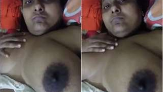 Indian mom teases XXX buddy playing with massive tits on the camera | XXX Video on AllSex.XXX