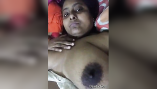 Indian mom teases XXX buddy playing with massive tits on the camera | XXX Video on AllSex.XXX