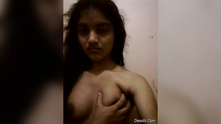 Attractive Desi girl touches boobies in the amateur XXX video | XXX Video on AllSex.XXX