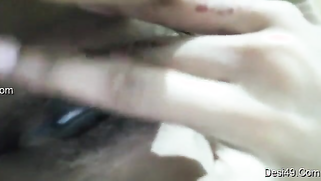 Excited Indian girl uses fingers to give hairy XXX trench pleasure | XXX Video on AllSex.XXX