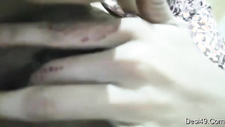 Excited Indian girl uses fingers to give hairy XXX trench pleasure | XXX Video on AllSex.XXX