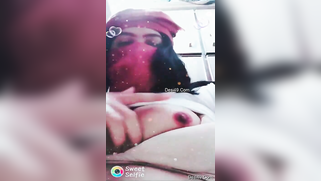 Masked Desi model touches seductive XXX things called nipples | XXX Video on AllSex.XXX