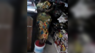 There are no customers and the Desi aunty flashes nipple in XXX video | XXX Video on AllSex.XXX