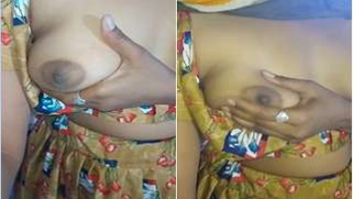 Amateur video of the Indian XXX model touching natural boobs | XXX Video on AllSex.XXX